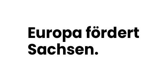 Logo Europa fördert Sachsen